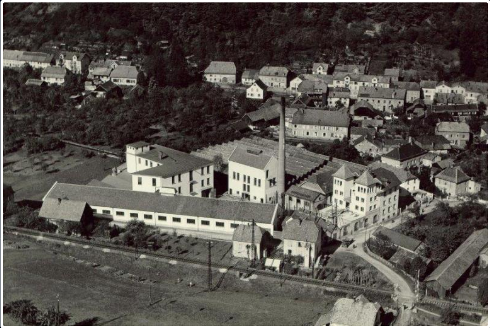 La papeterie ROSSMANN de Sainte Croix, 1938